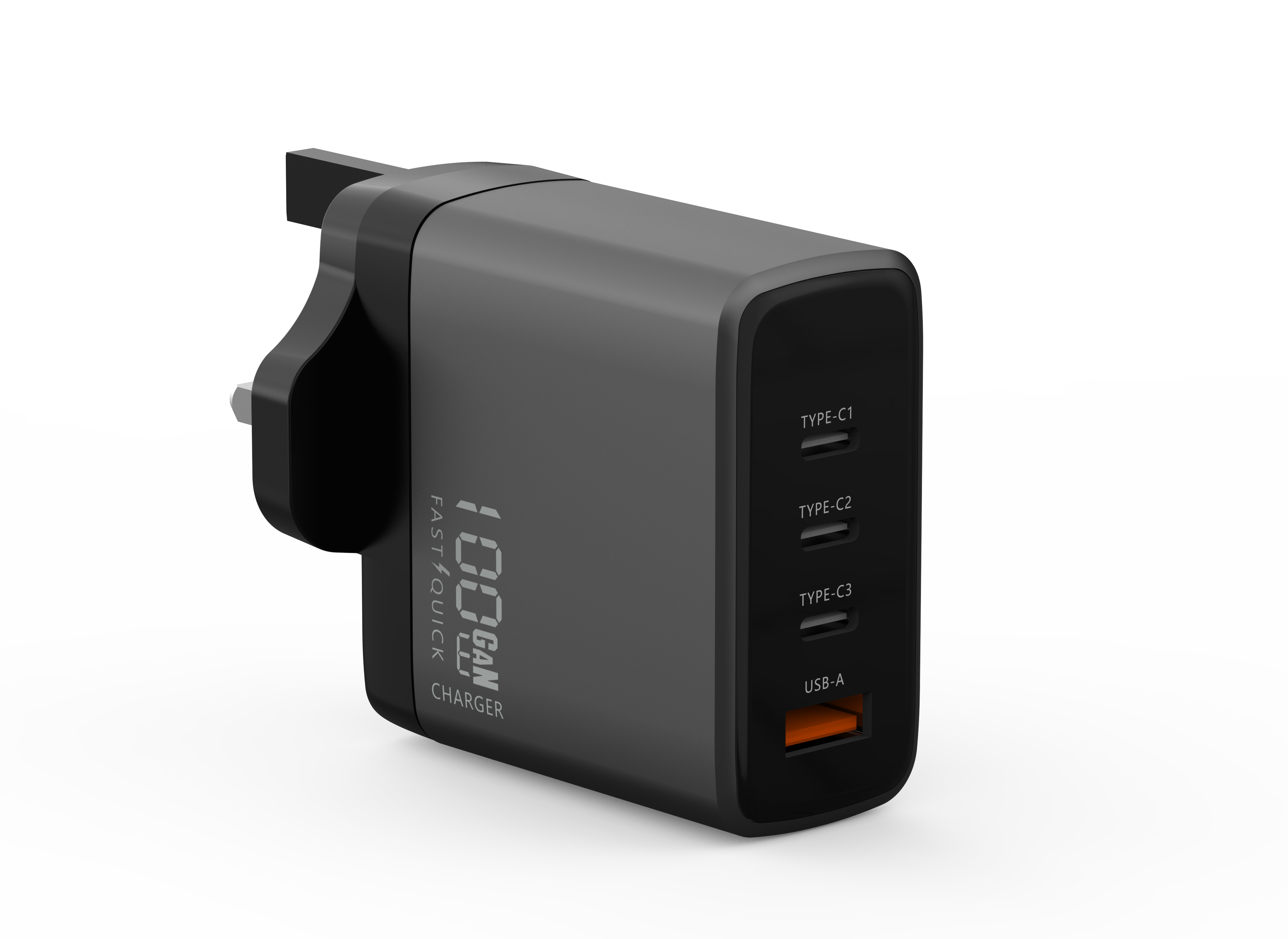 USB-C fast charging travel adapter UK