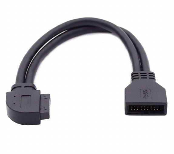 USB 3.0 Motherboard Front 19 Pin Male to 19 Pin Female Extension Cable