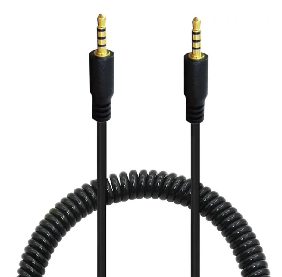 2.5mm 4 pole TRRS stereo headset audio cable