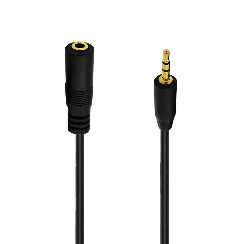 2.5mm 3Pole Male to 3.5mm 3Pole Female Stereo Jack Audio Cable 1m