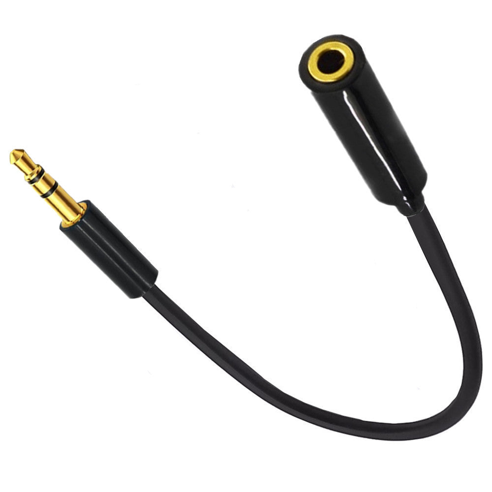 3.5mm 3 Pole TRRS Male to 3.5mm 3 Pole Female Audio Stereo Cable
