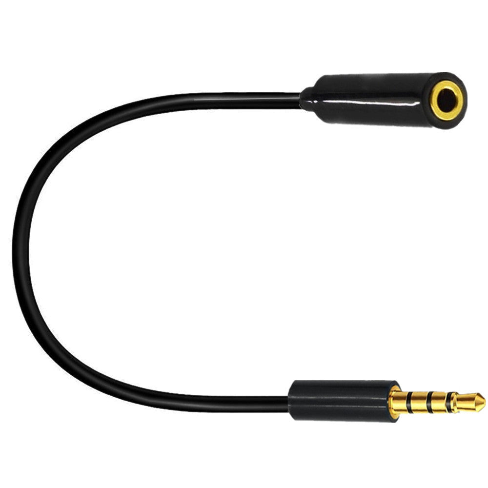 3.5mm 4 Pole TRRS Male to 3.5mm 4Pole Female Audio Stereo Cable