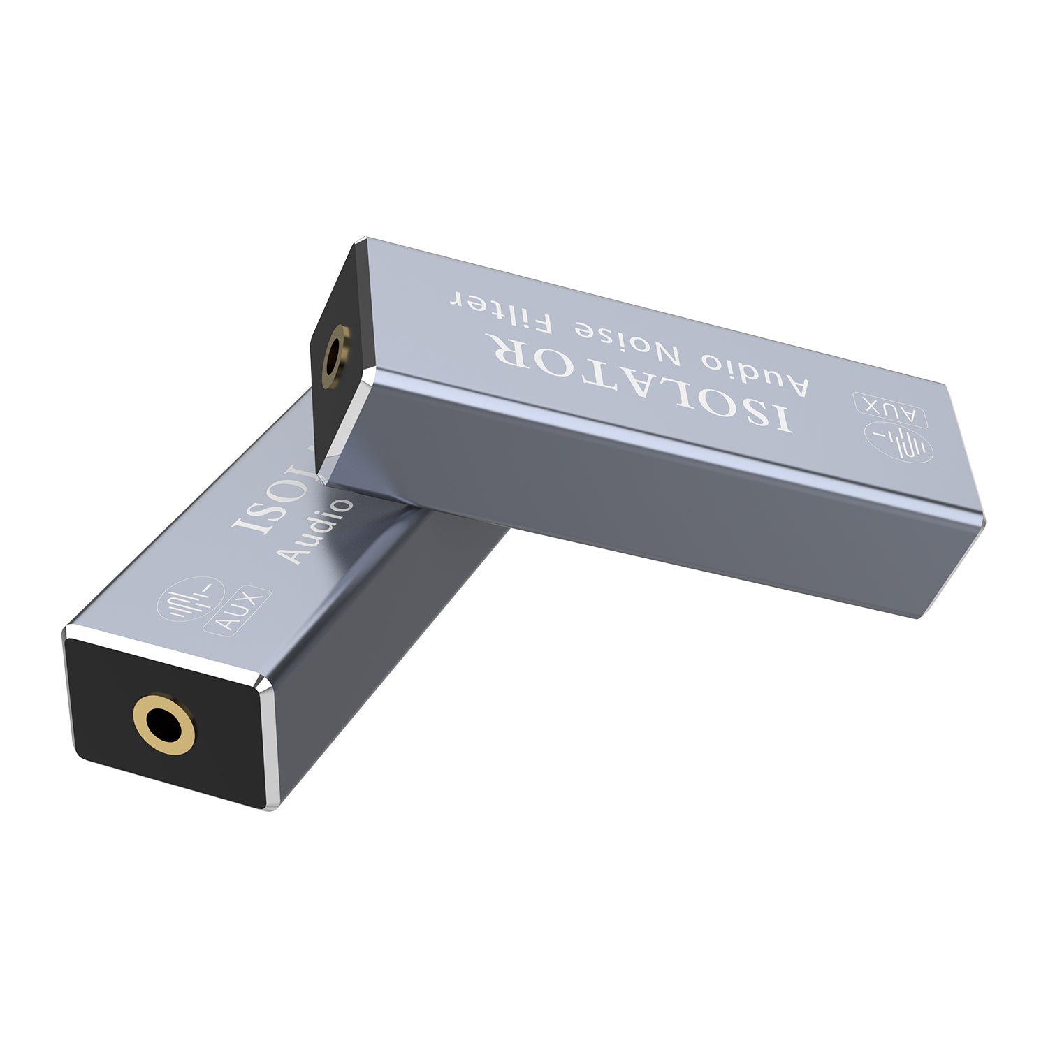 3.5mm female to female ground loop isolator noise filter