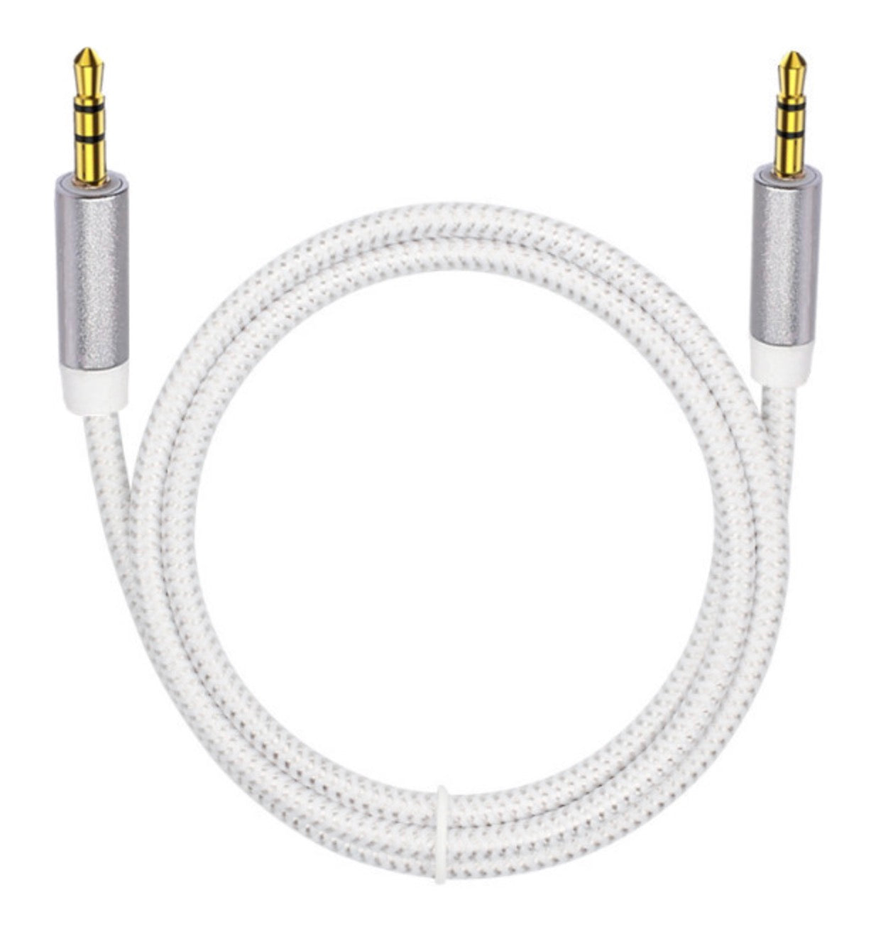 Braided 3.5mm male to male auxiliary cable