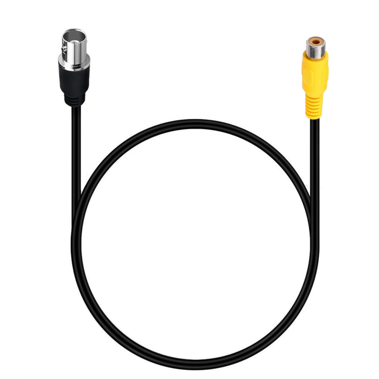 RG59 RCA Female to BNC Female Cable – 1.8m Video Connectivity Lead