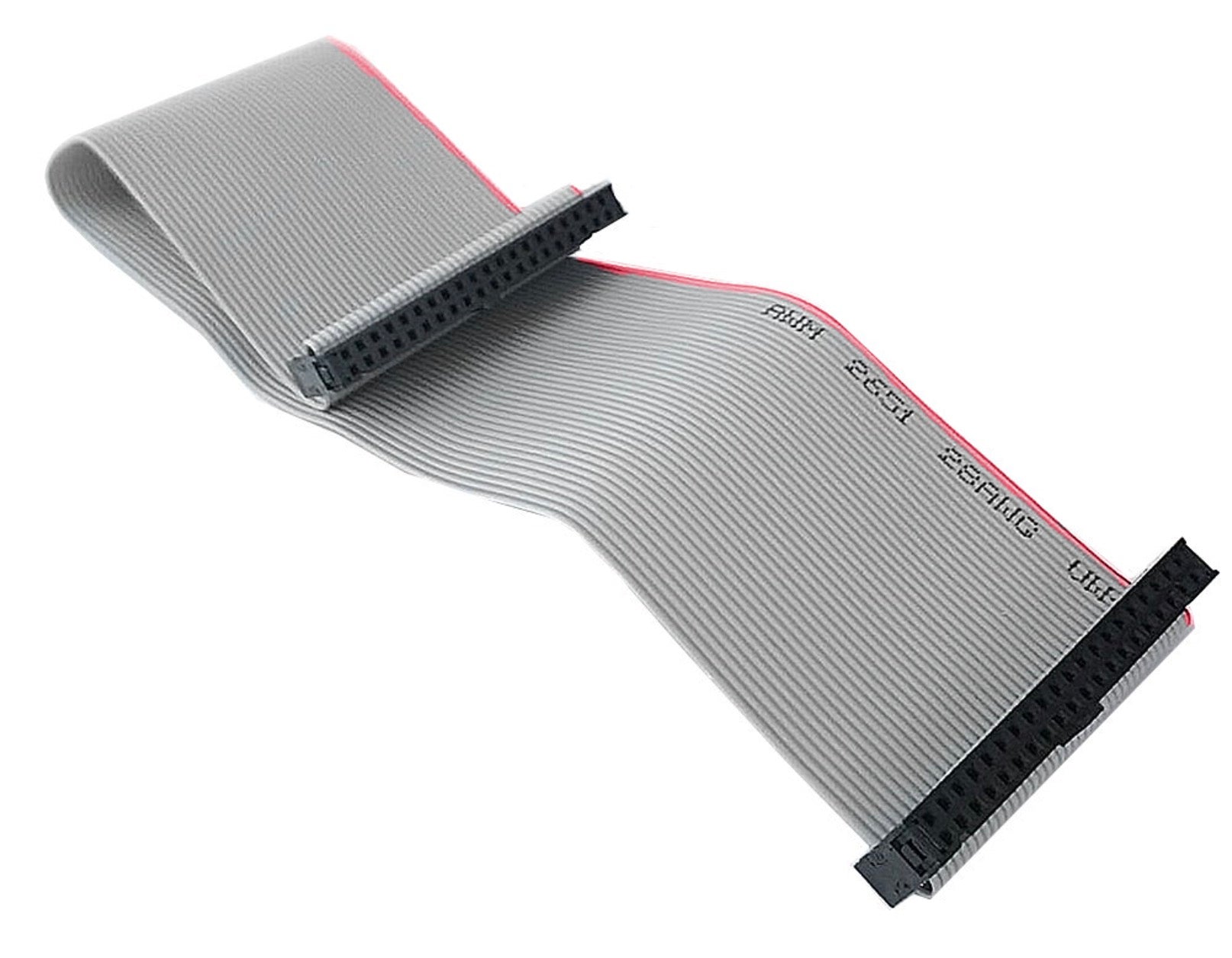 40 pin flat ribbon cable with IDC connectors