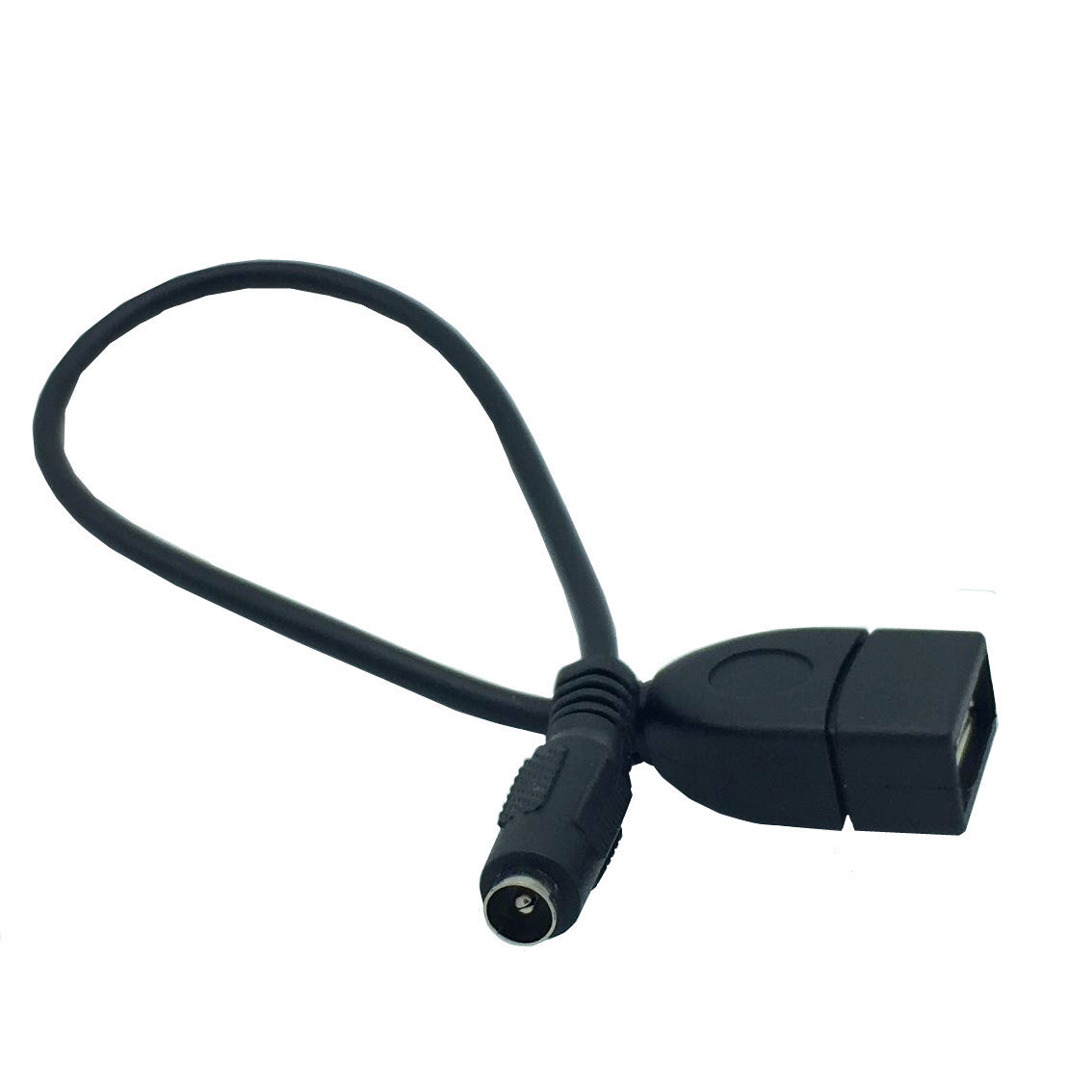 USB 2.0 A Female to 5.5*2.1mm DC Power Charging Connector Extension Cable 5V