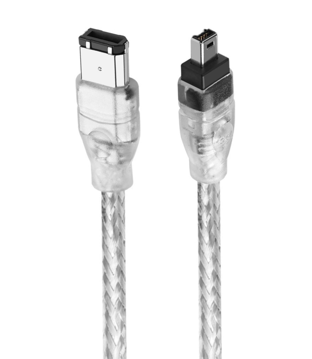 IEEE 1394 FireWire 400 Cable – 4-Pin to 6-Pin Male to Male 1.8M Data Transfer Cord for DV Camcorder, Laptop, Computer