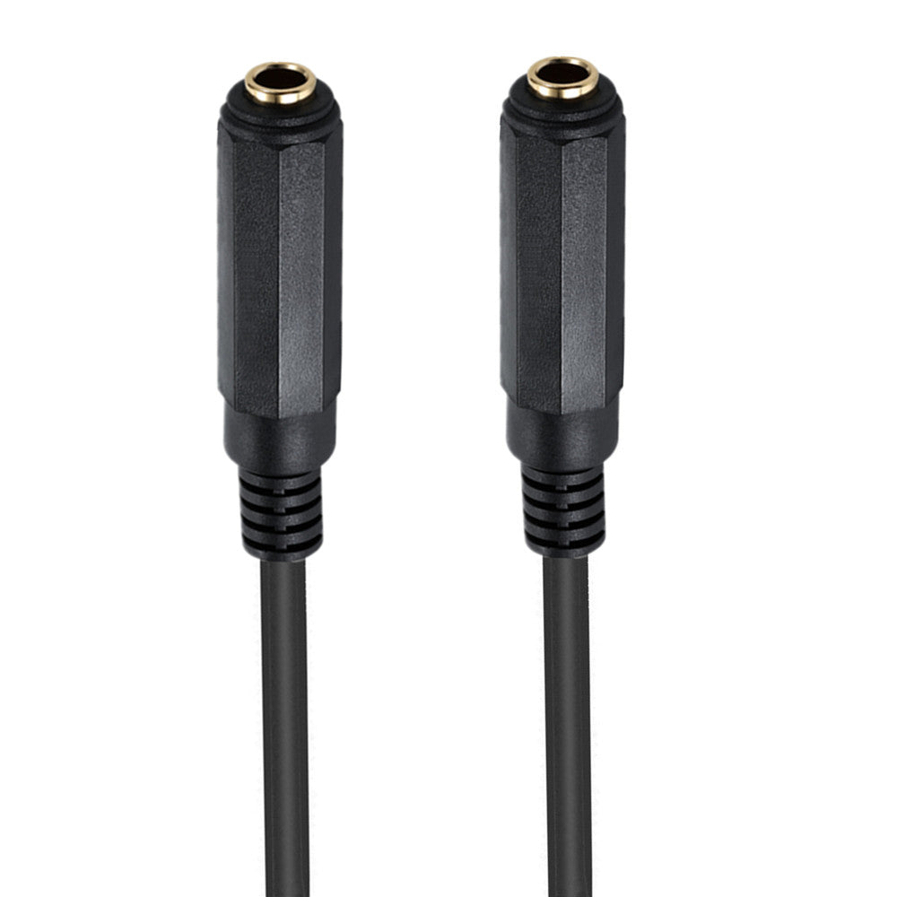 6.35mm female to female audio jack coupler cable