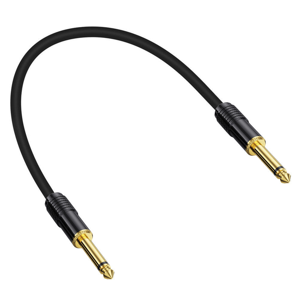 Electric guitar amplifier connection cable
