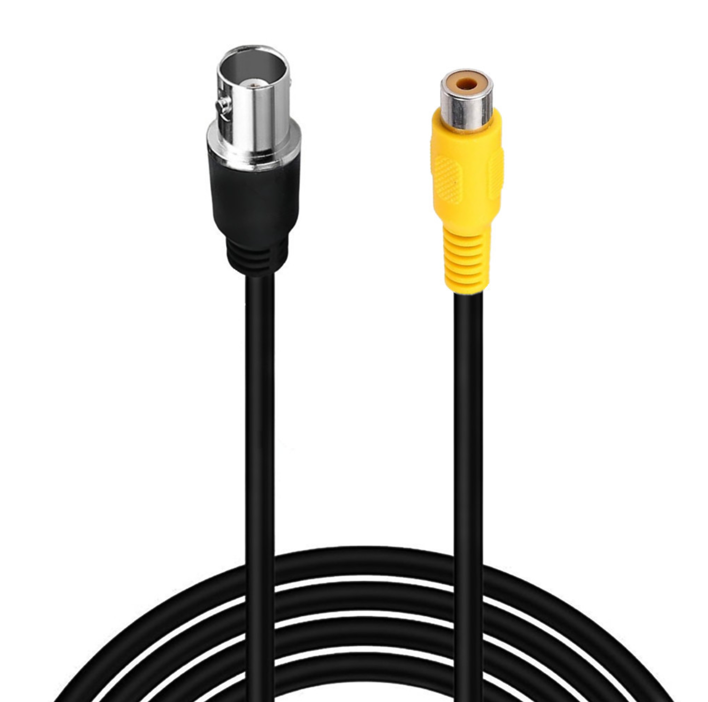 RG59 RCA Female to BNC Female Cable – 1.8m Video Connectivity Lead
