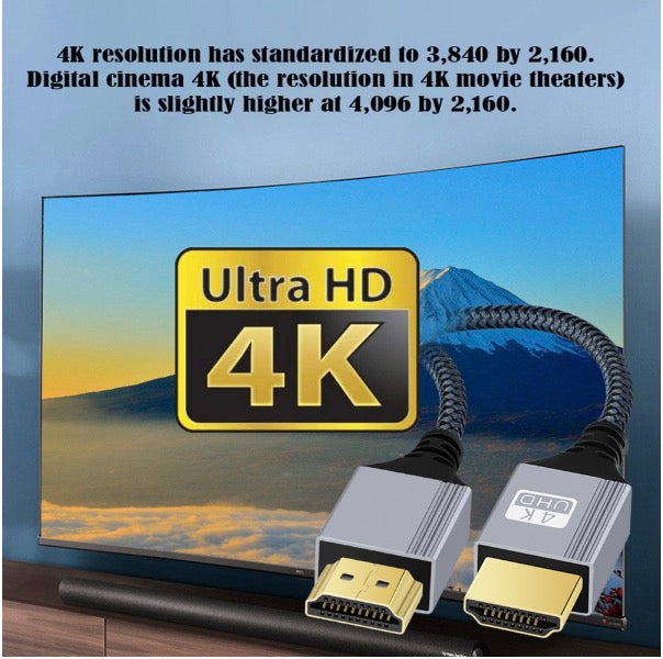 HDMI cable for consoles and streaming devices