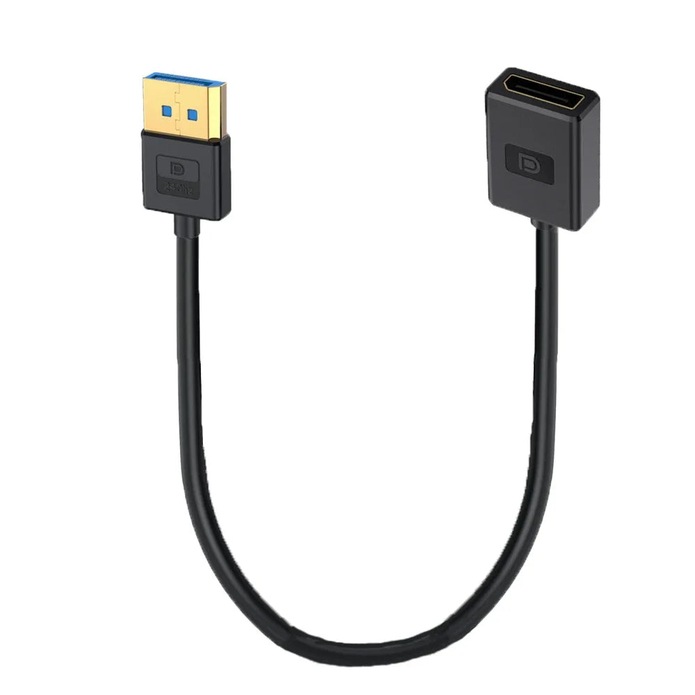 DisplayPort 8K 60Hz straight extension cable