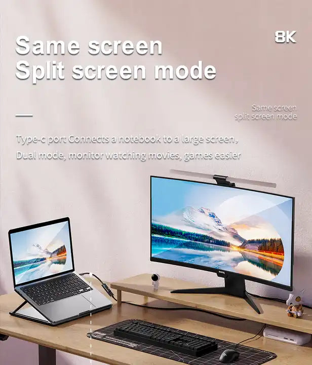 USB C Male to HDMI Female Video Extension Cable 8K 60HZ