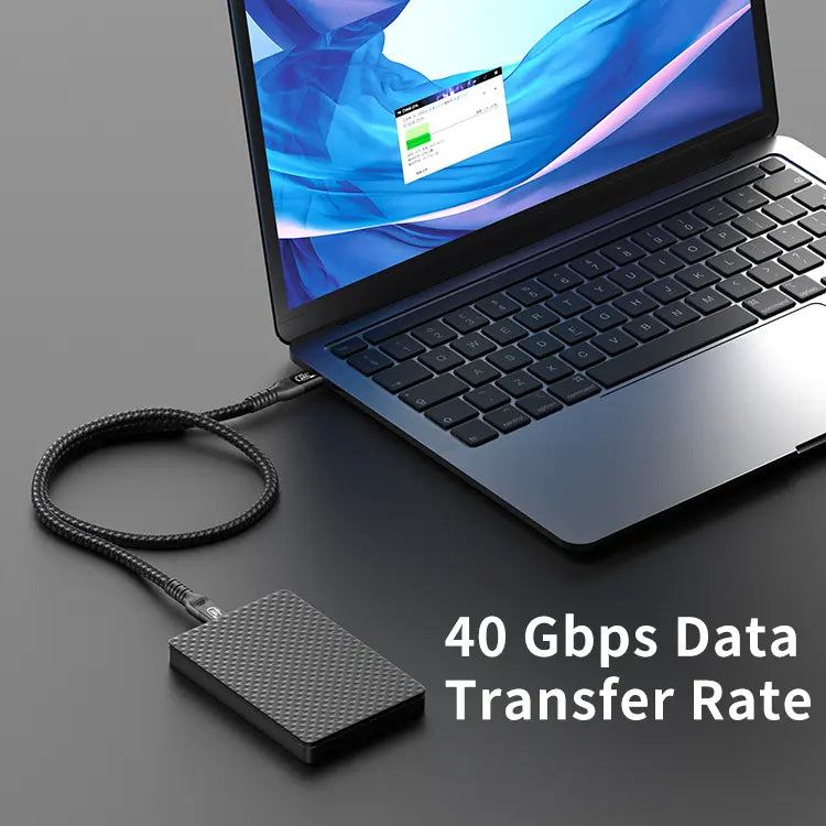 USB C High Speed Transmission USB4 Cable EPR 240W 40Gbps 8K 60Hz