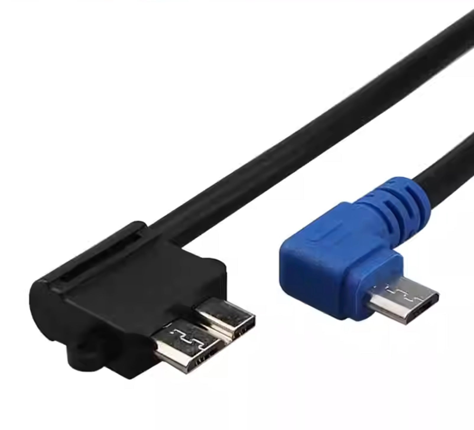 Micro USB 5 pin to Micro USB OTG cable for camera and phone data transfer
