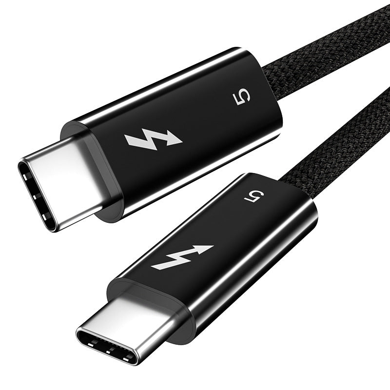 USB-C Thunderbolt 5 Cable, 120Gbps 240W | USB4 Type-C Cord for MacBook, iPad Pro, Docking Station, SSD, eGPU