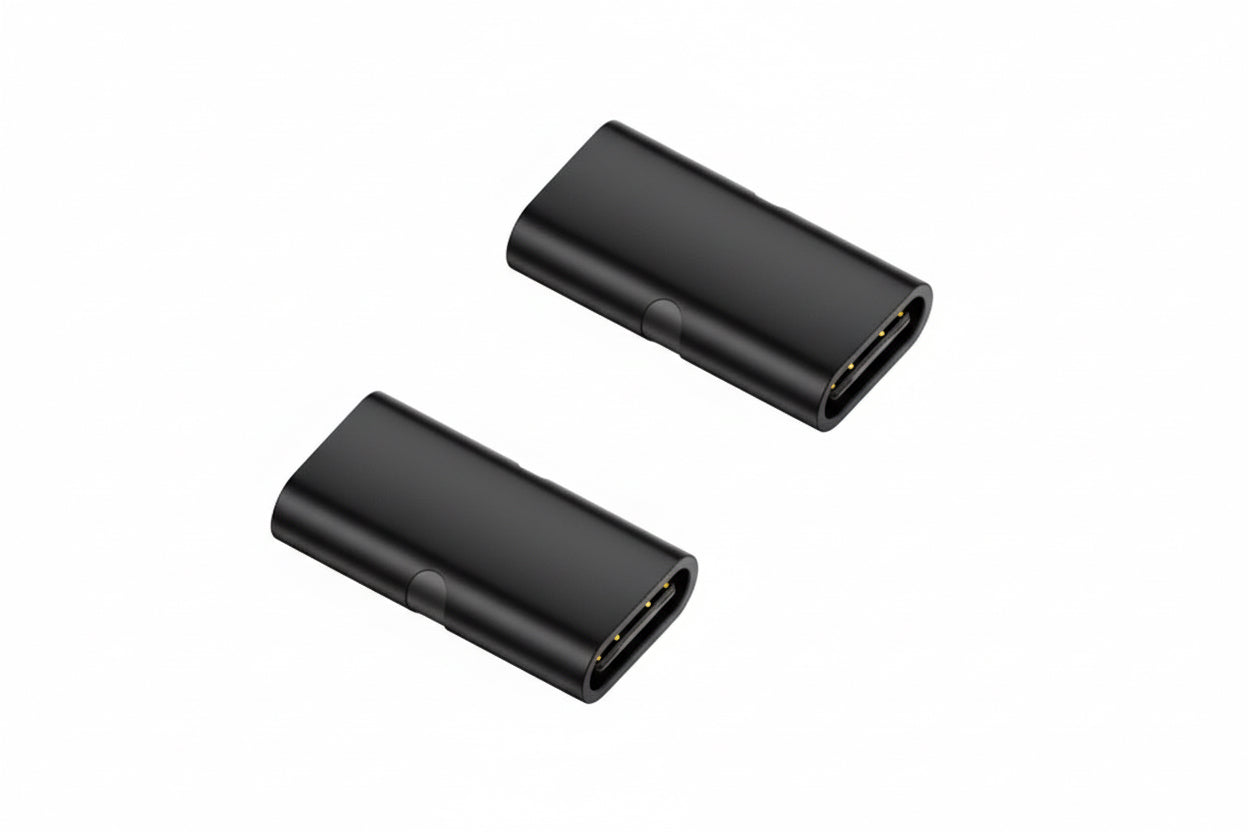 USB-C Female to Female Adapter 240W 80Gbps 8K Mini Type-C Coupler