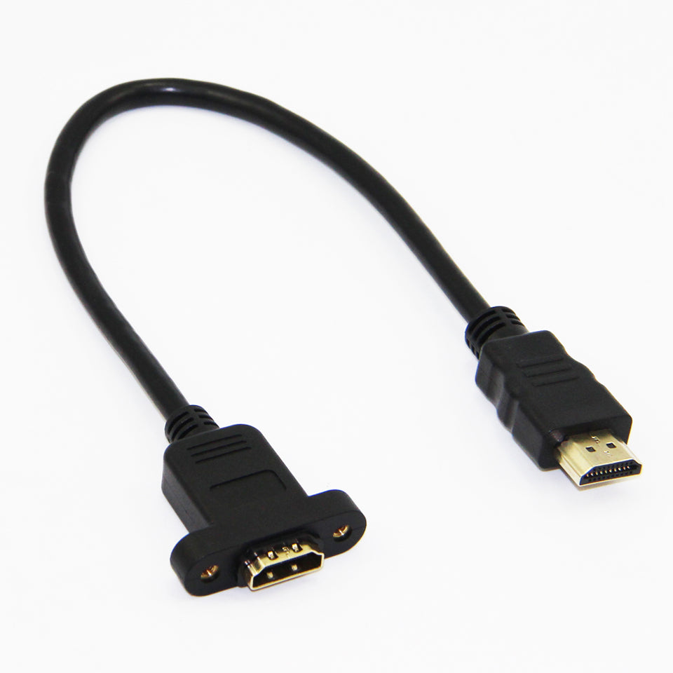HDMI male-to-female extension cable