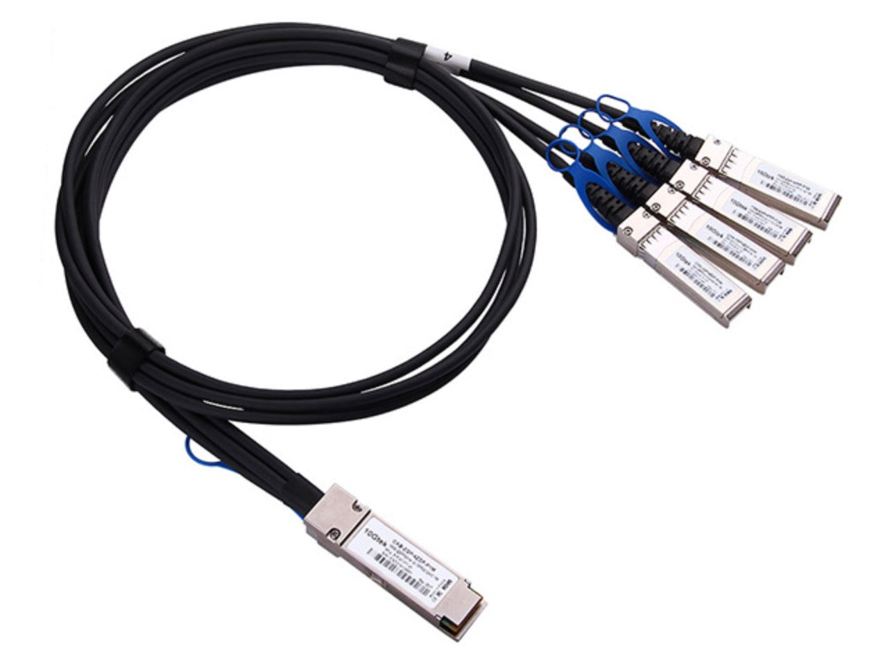 QSFP28 100G to 4x SFP28 25G DAC breakout cable 1m