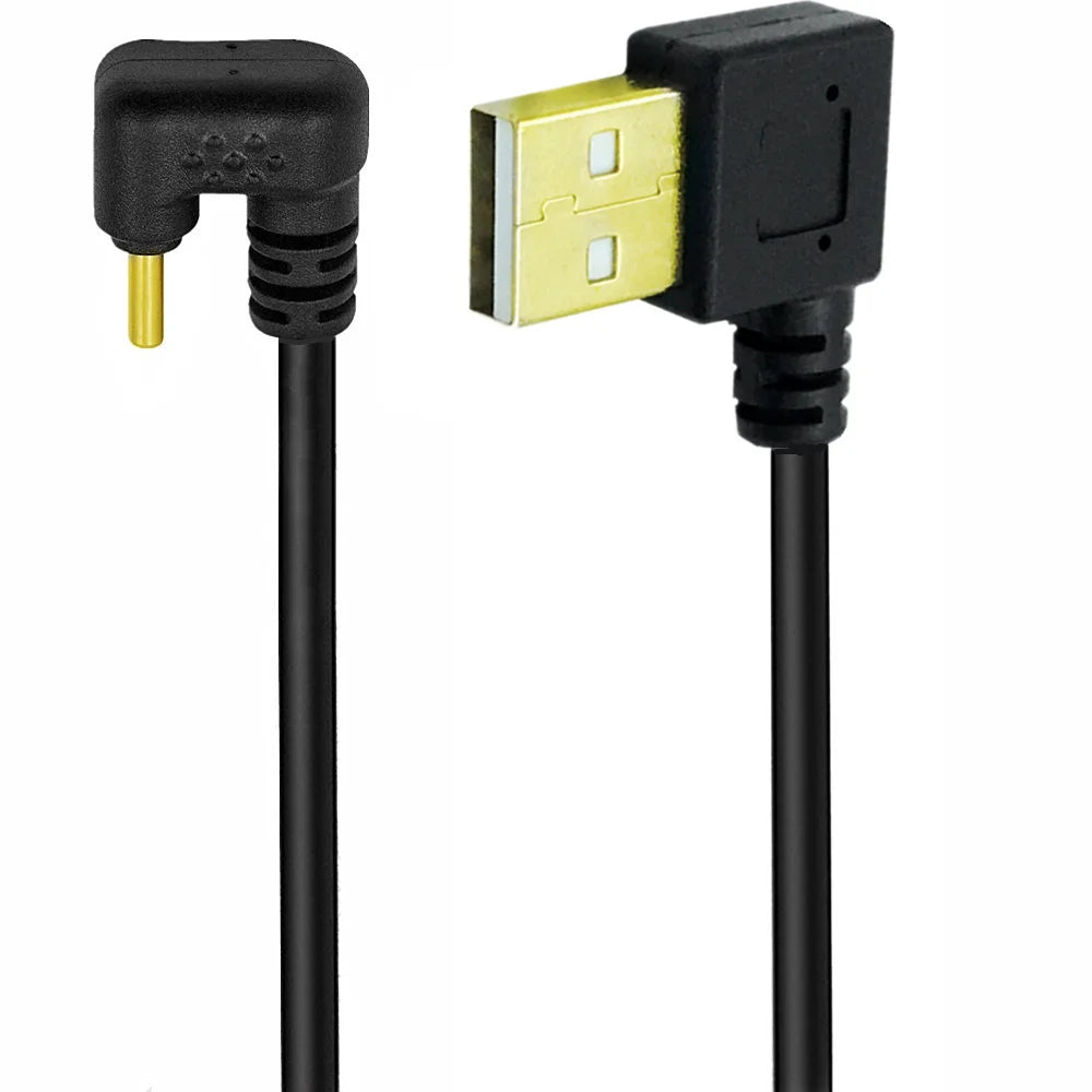USB 2.0 A Male to USB-C 3.1 Male U Angled Data Charging Cable