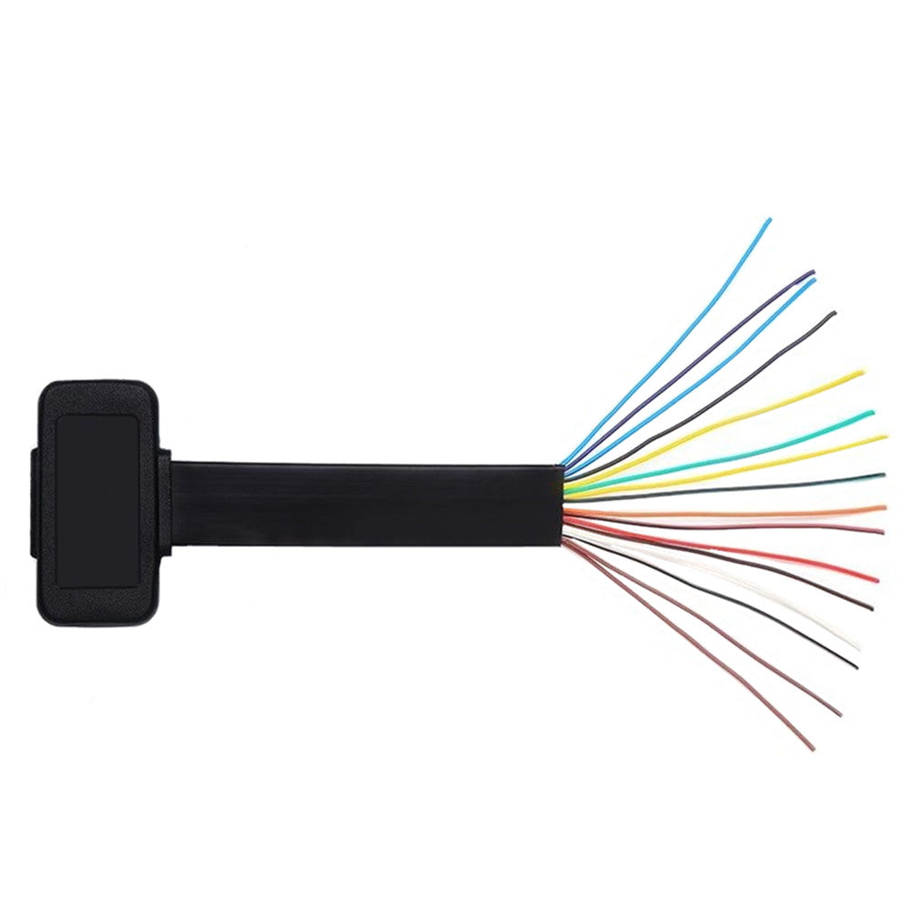 OBD II OBD2 16Pin 1 Male to 2 Female Extension Cable