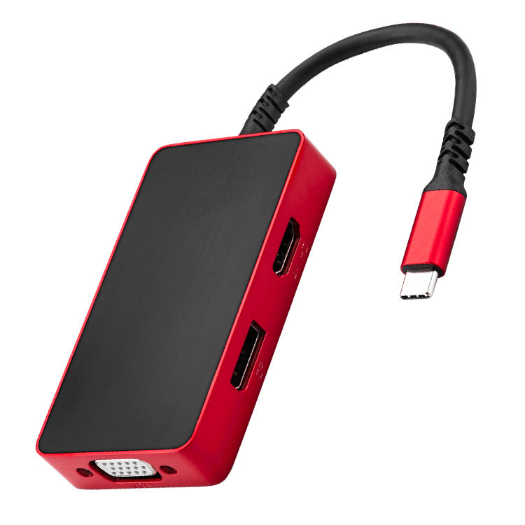 5-in-1 USB-C Hub with 100W PD – HDMI, DisplayPort, USB 3.2 Gen1 (5 Ports) Audio & Data Adapter