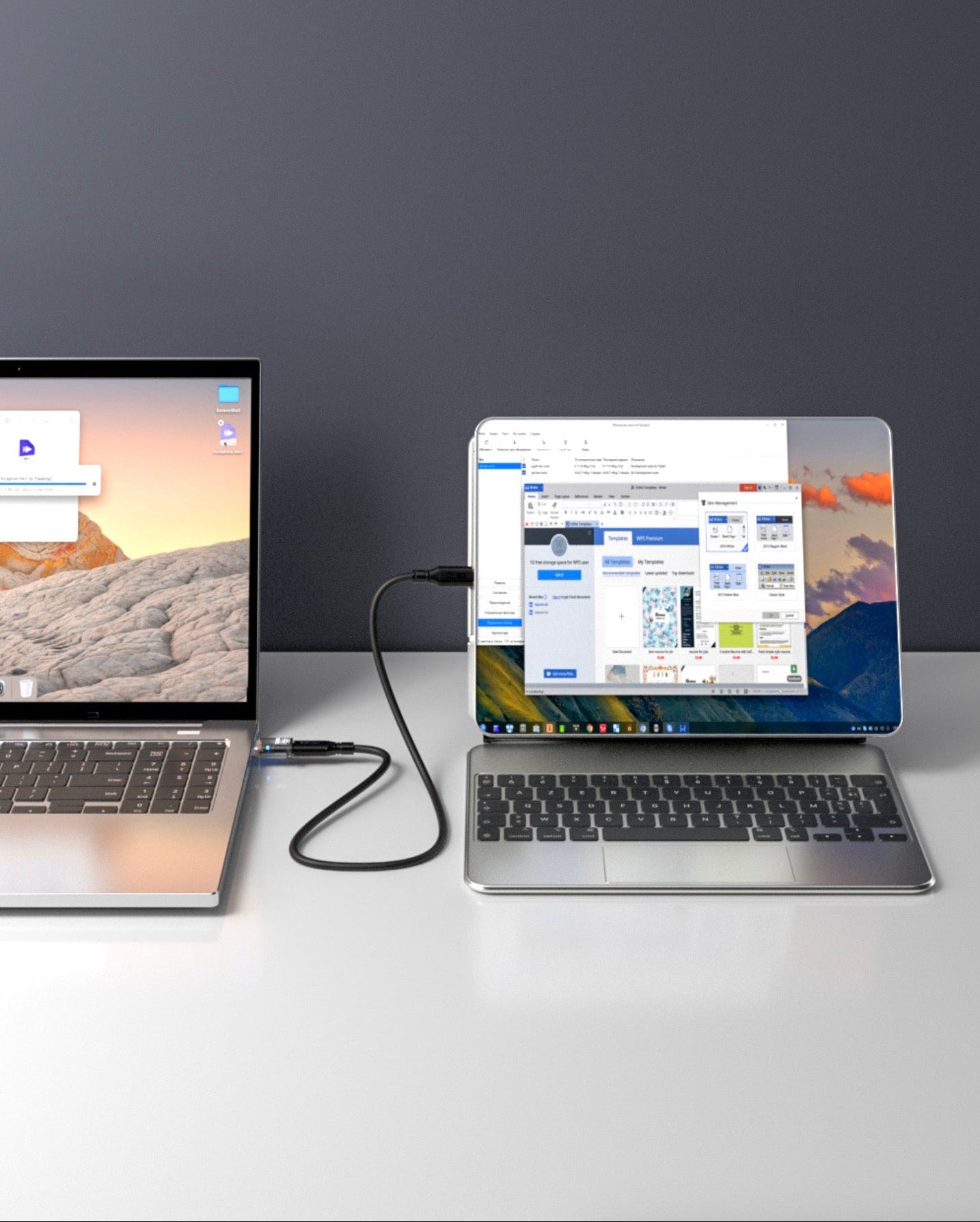 USB A to USB C converter supporting 10Gbps data transfer