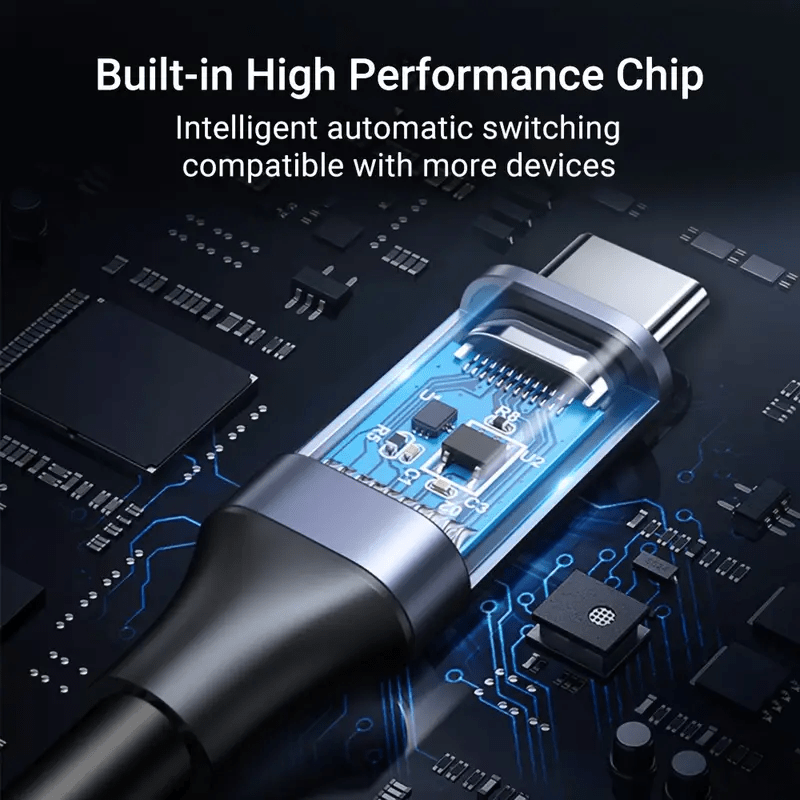 USB-C extension cable close-up connector detail