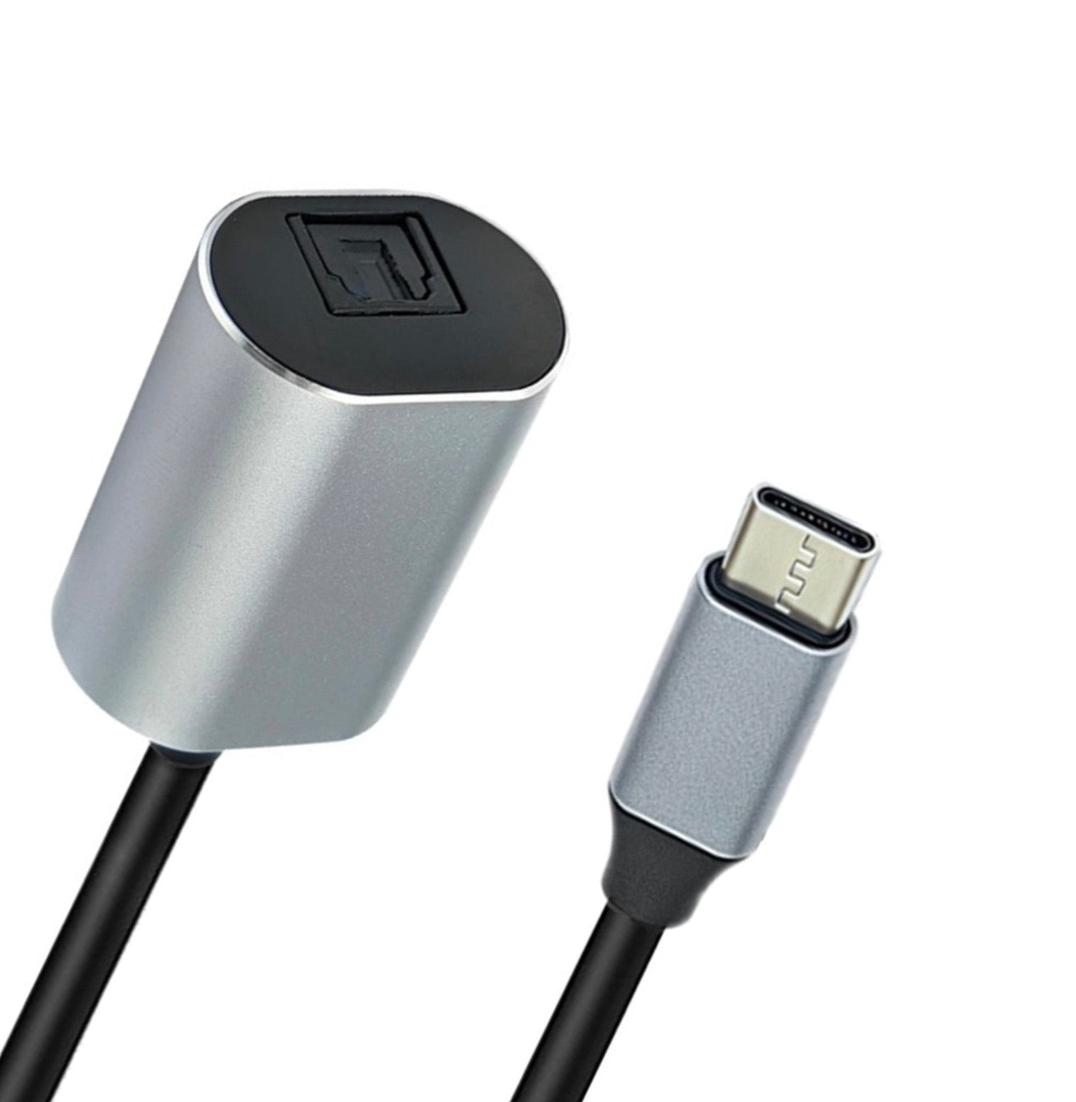 USB adapter with Type-C connector on a white background