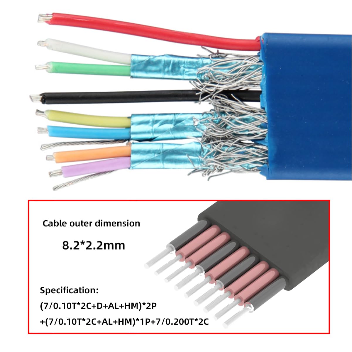 Ultra Flat USB 3.0 Type-A Male to Male Cable | 5Gbps High-Speed Blue Extension for SSD, HDD, Camera, Data Transfer