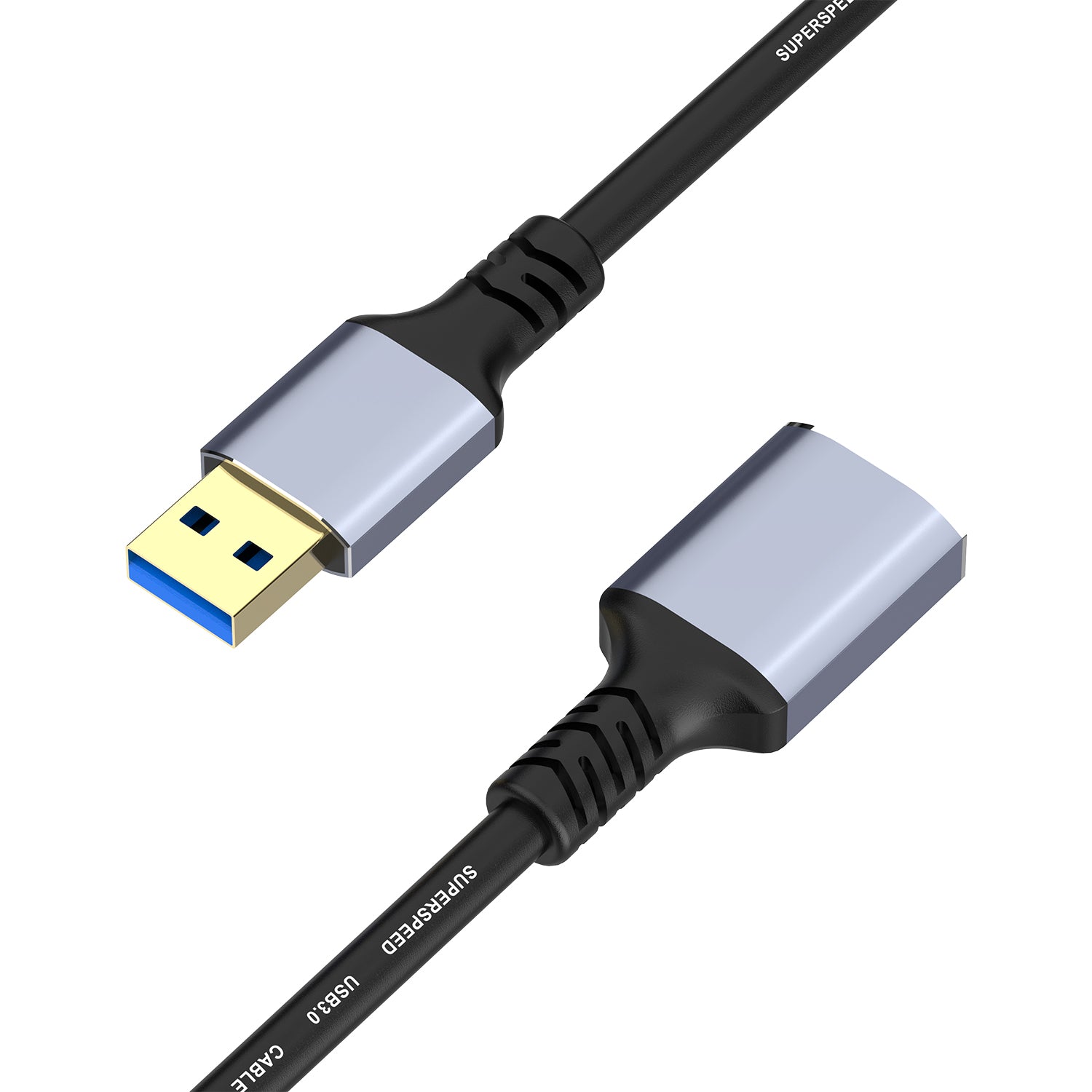 USB 3.0 Extension Cable, USB Type A Male to Female Data Sync Extender 5Gbps