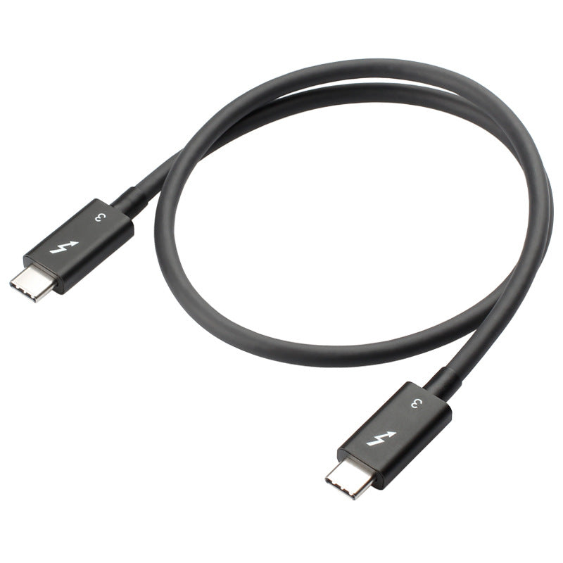 Thunderbolt 3 USB-C Data Cable | 40Gbps Transfer, 100W PD Fast Charging, Full-Function Coaxial