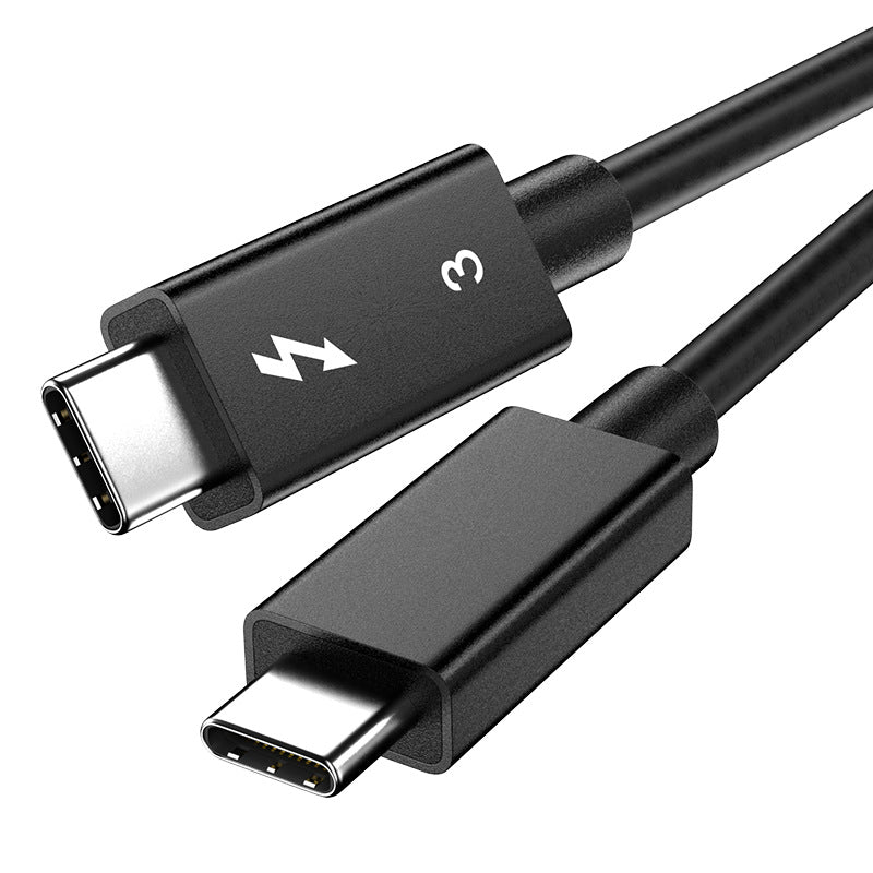 Thunderbolt 3 USB-C Data Cable | 40Gbps Transfer, 100W PD Fast Charging, Full-Function Coaxial