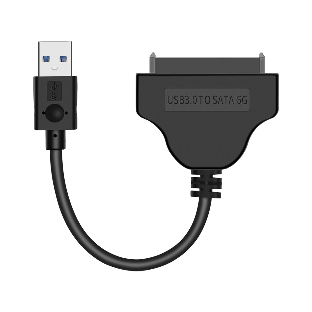 USB-A to SATA hard drive converter cable with 5Gbps data transfer