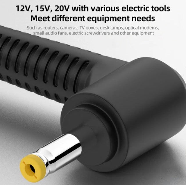 USB C to DC 4.0 x 1.7mm DC4017 power charging cable with right-angle DC barrel plug for router camera TV box