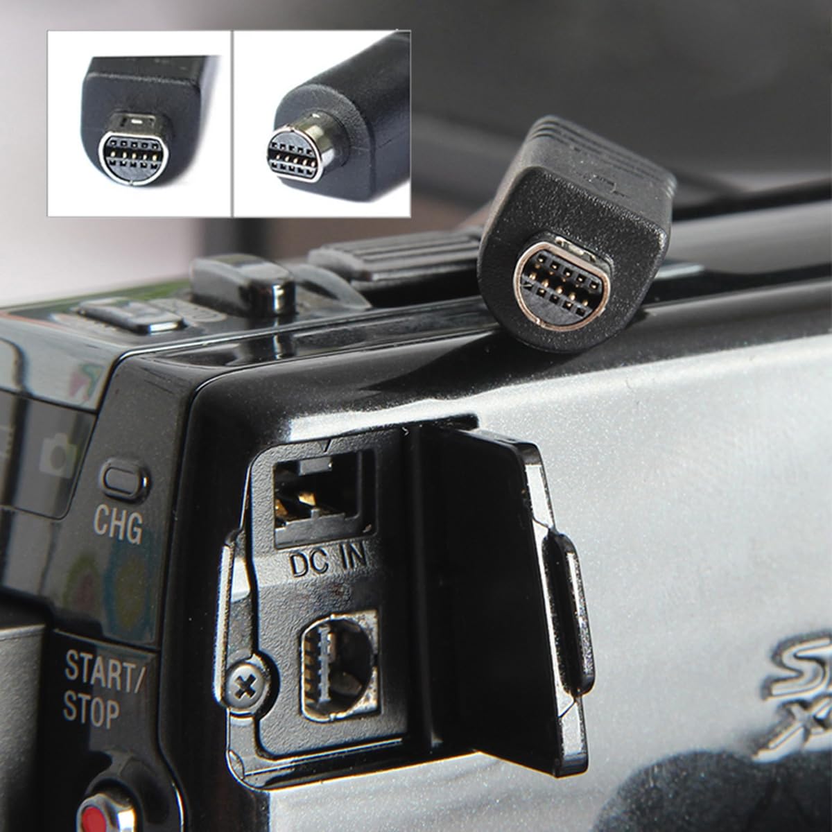 VMC-15FS 10-Pin to USB Data Sync Cable for Sony HandyCam DCR-SX85/SX85E, DCR-SR220/SR220E, DCR-SR290/SR290E