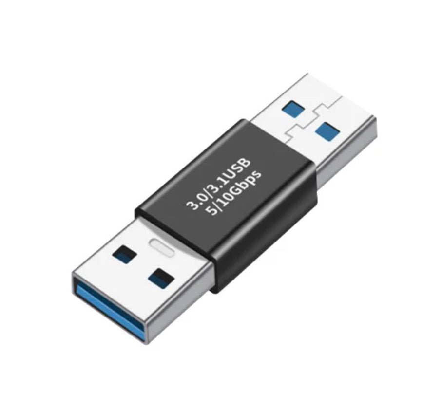 USB 3.0 OTG Extension Adapter, USB 3.0 A Male to A Male Data Converter| 5Gbps