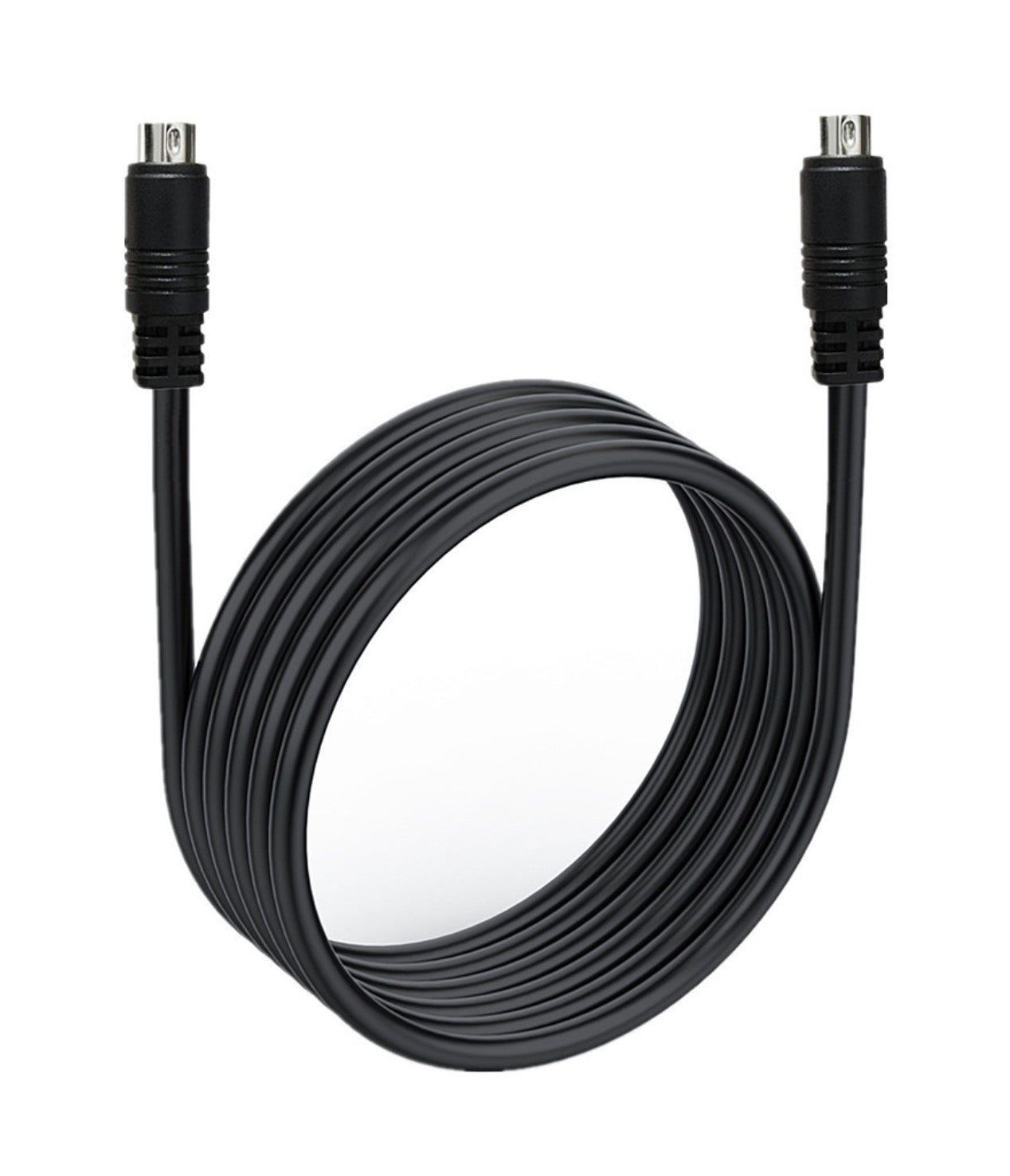 4 Pin Medium Din Audio Speaker Cable, 4 Core Male to Male Sound Power Connector