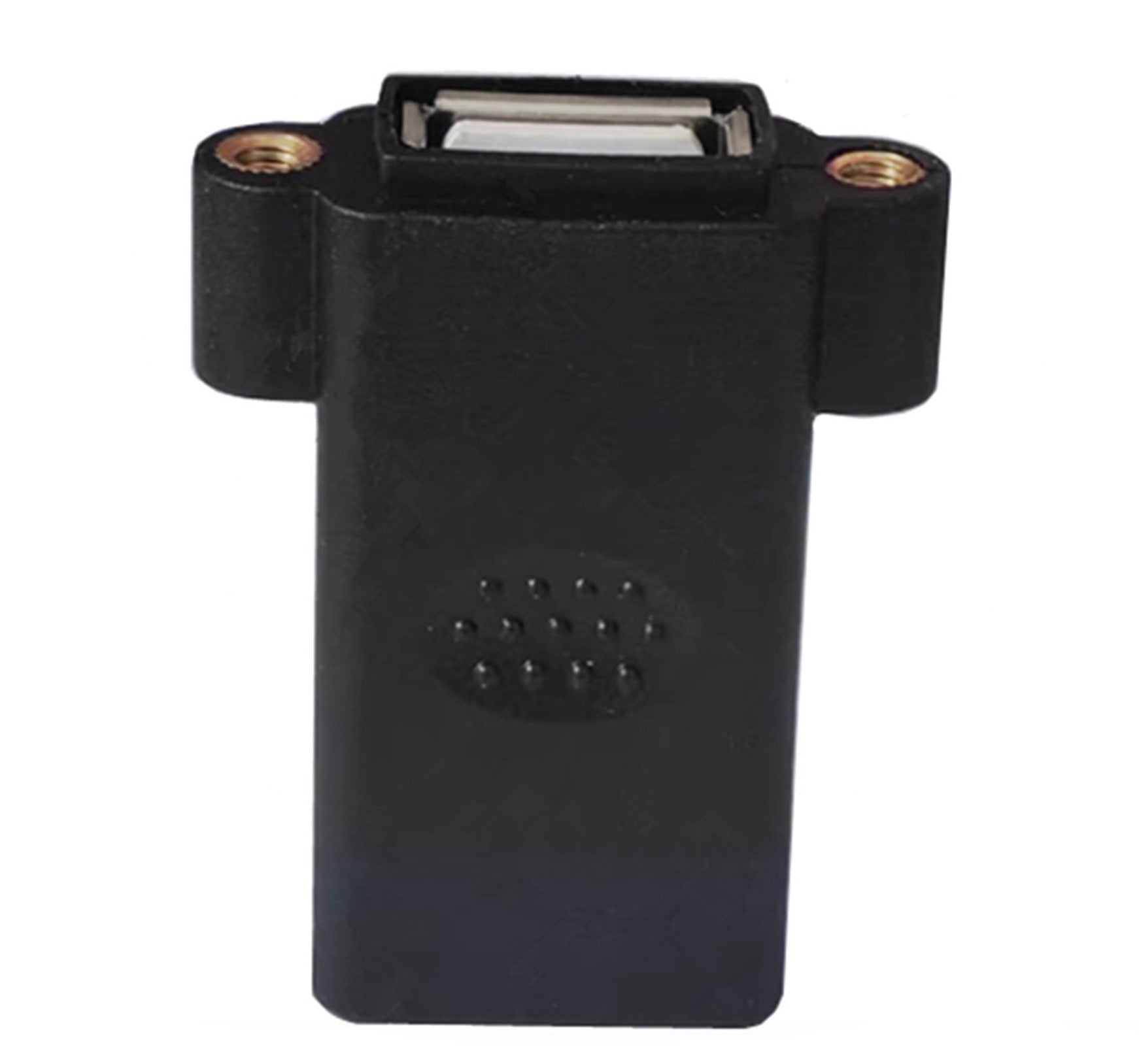 USB 2.0 Screw Mounted Couplers, USB 2 Type A Female to Female Socket Extension Adapter