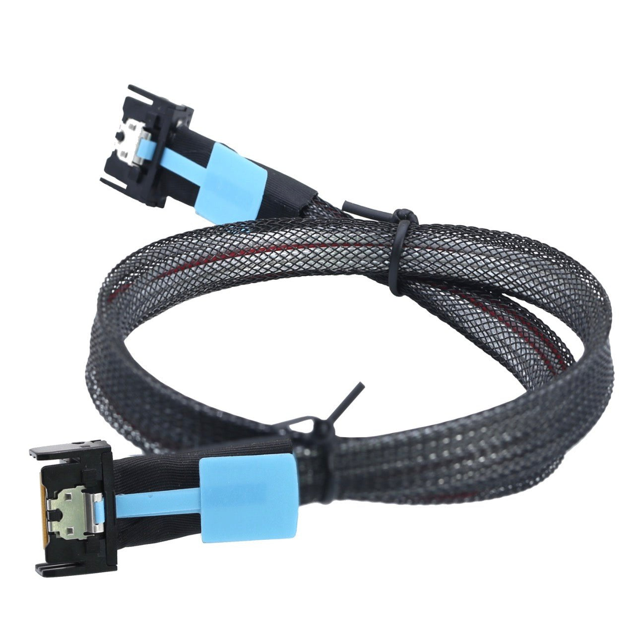 PCI-E 5.0 Mini Cool Edge IO MCIO PCI-E 4i 38Pin to MCIO 4i SFF-TA-1016 Extender Cable | Male to Male