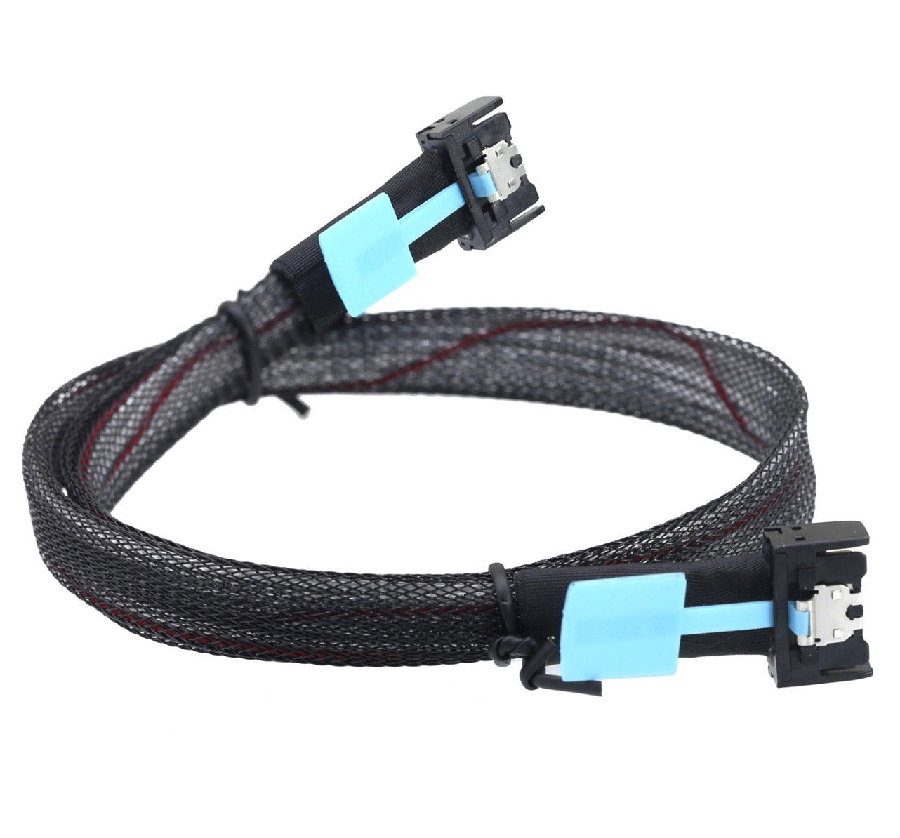 PCI-E 5.0 Mini Cool Edge IO MCIO PCI-E 4i 38Pin to MCIO 4i SFF-TA-1016 Extender Cable | Male to Male