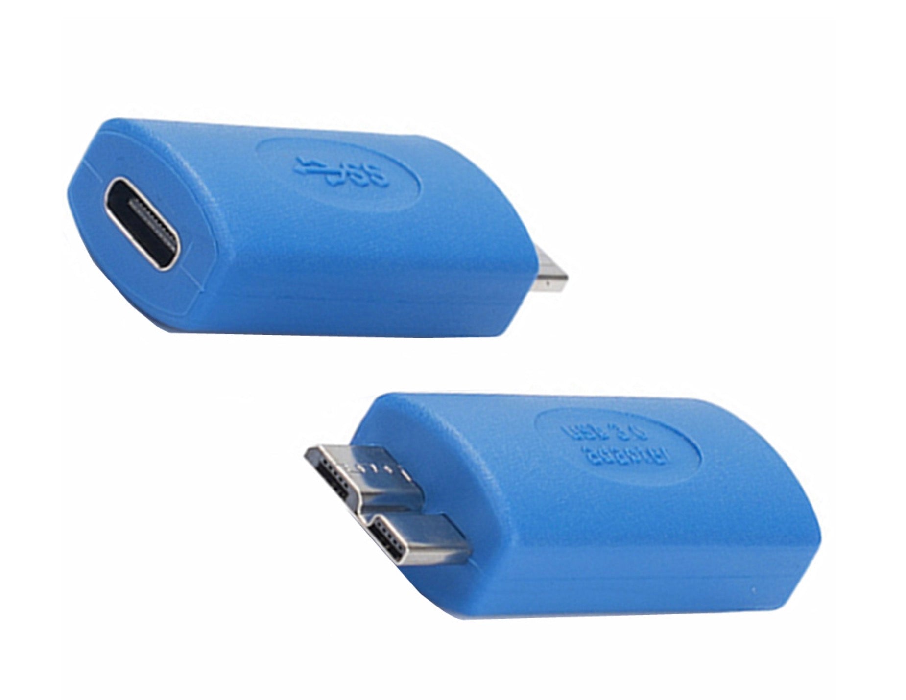 USB 3.0 Micro B Hard Drive Adapter, Micro B Male to USB C Female External Hard Drive Converter