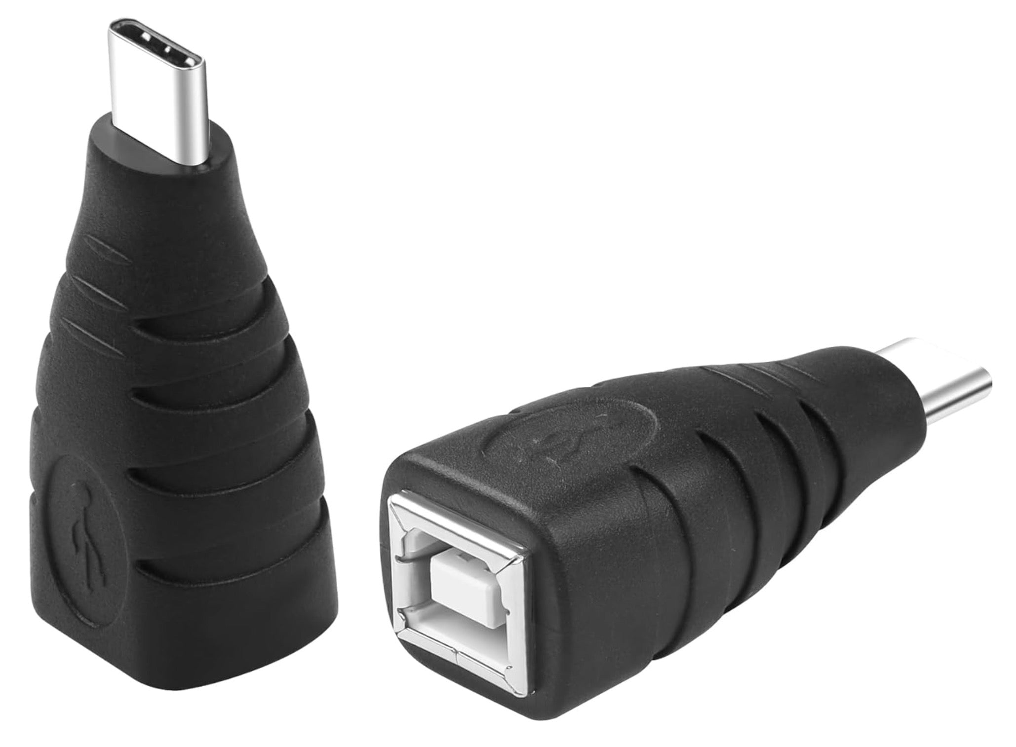 USB B to USB C Extension Adapter, Type C Male to Type B Female Printer Converter