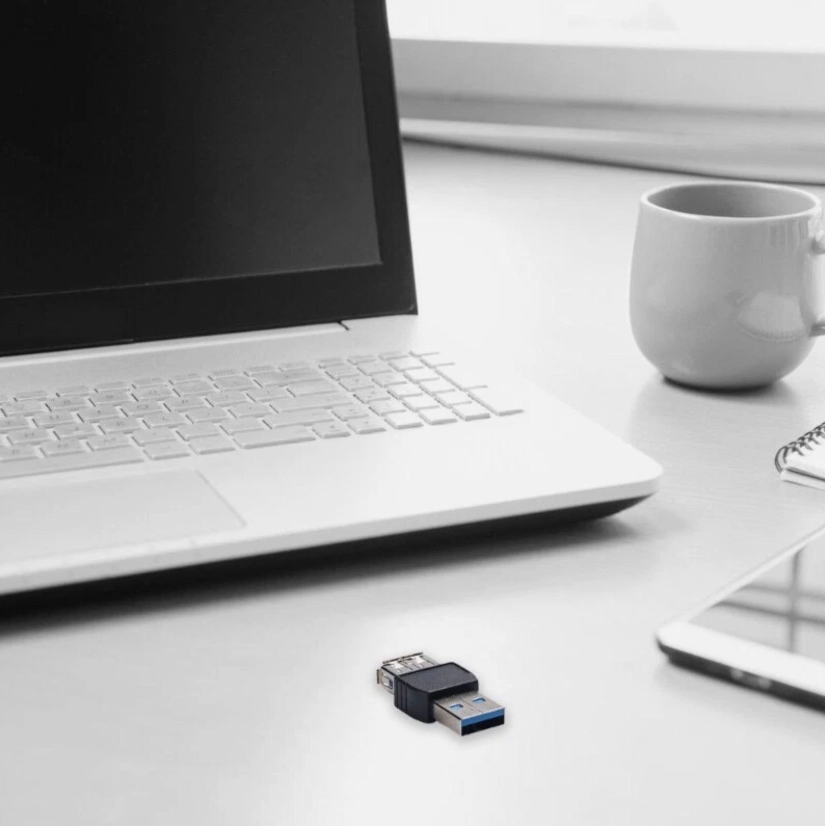 USB 3.0 Extension Adapter, USB 3.0 Type A Male to Female High Speed Connector