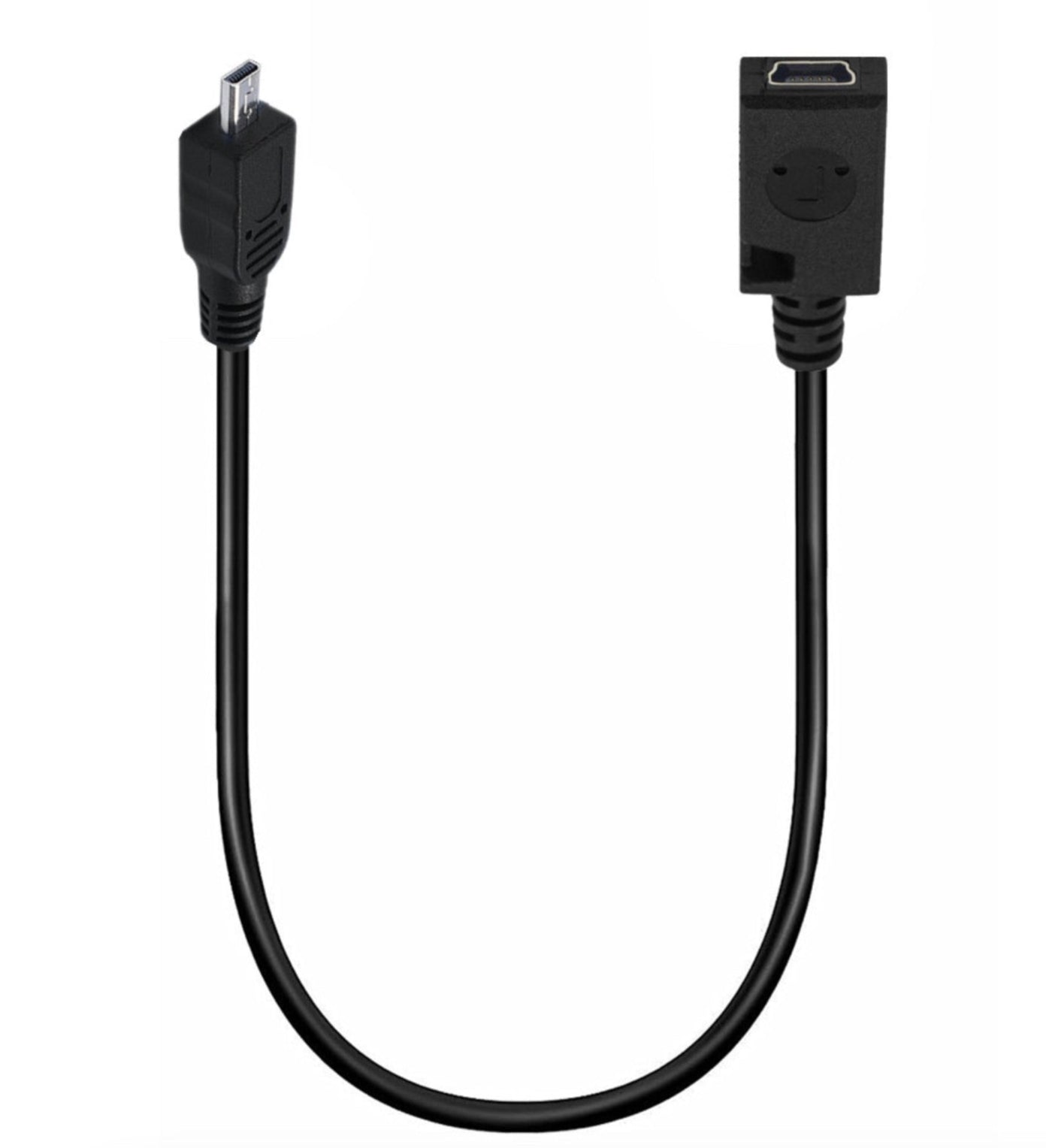 Mini USB 5Pin Female to 8 Pin Mini B Male Data Sync Power Supply Camera Cable