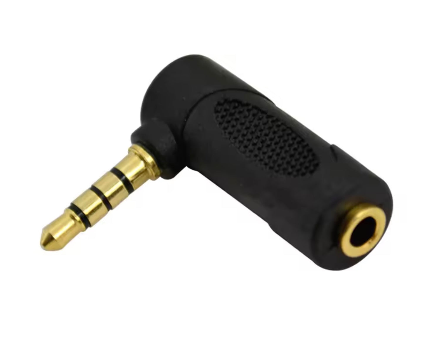 3.5mm Headphone Adapter, TRRS Male to Female AUX Connector|4 Pole 1/8" Audio Adaptor
