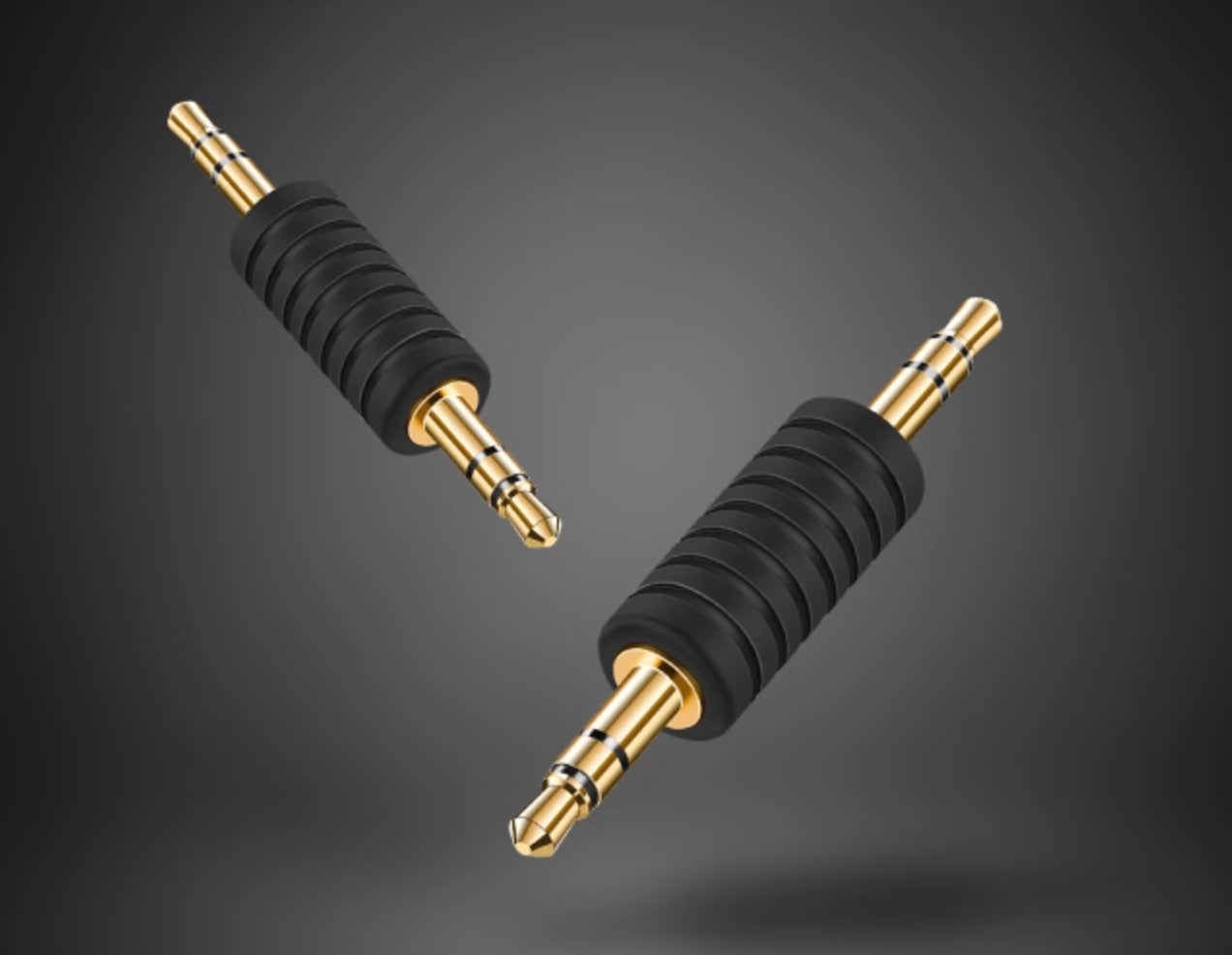 3.5mm Male to Male Audio Adapter, 3 Pole TRS to 3 Pole TRS Stereo Headphone Plug Extension Connector