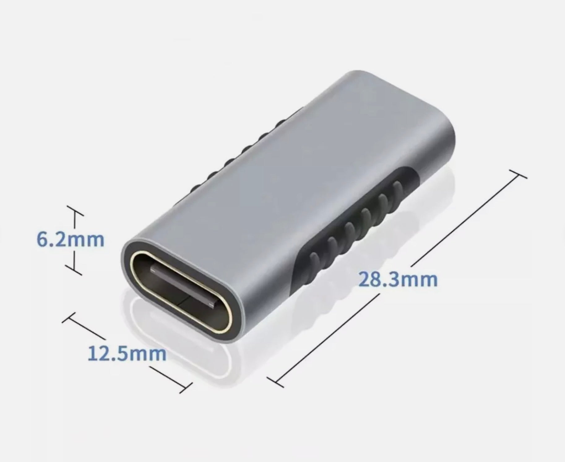 USB C Adapter, USB 3.1 C Female to Female Extender | Portable Extension Coupler