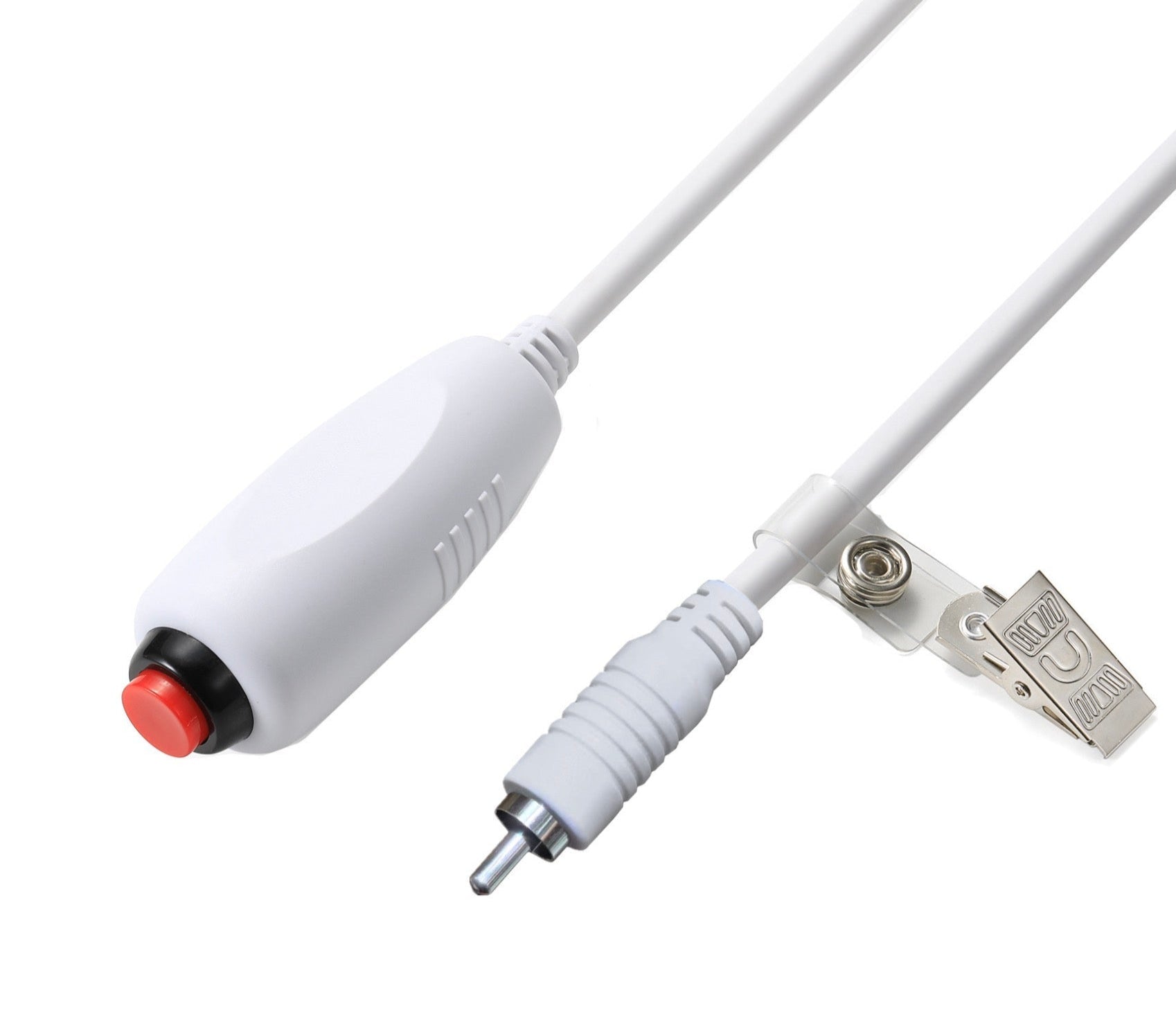 Nurse Call Cord, RCA Interface Replacement Nurse Call Cable with Clip for Nurse Station